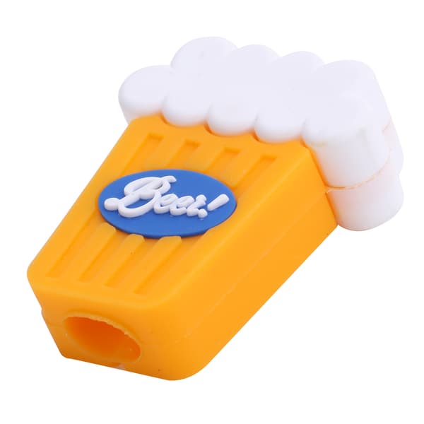 Tecknad Gul Mobiltelefon USB-Kabel Bit Skydd