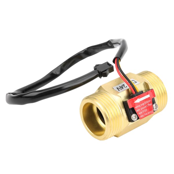 YFB10 Hall Flowmeter Switch G1in vandstrømssensor turbinemåler tæller DC24V 2~50L/MIN