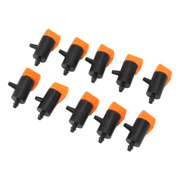 10 st Bevattningsdroppare 0 till 200L Justerbara Droppmunstycken Mikro Spray Vattningssystem Delar