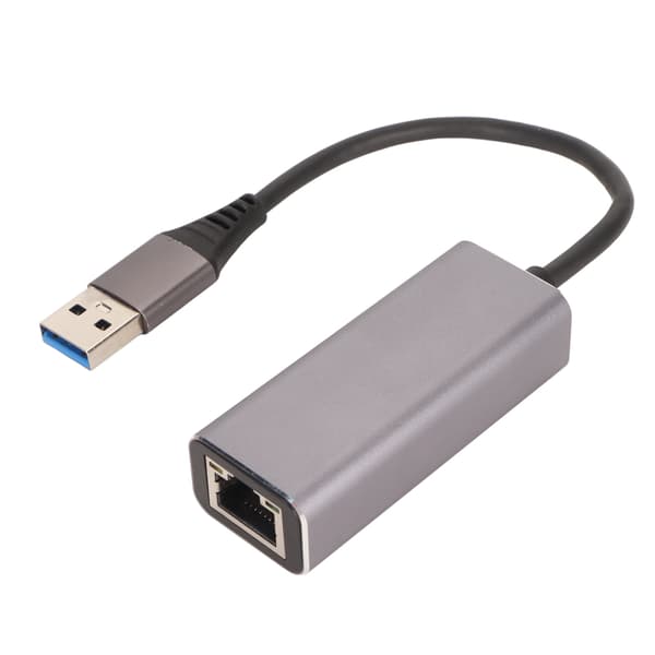 USB til RJ45 Ethernet Adapter 1Gbps Plug and Play Bærbar Aluminiumlegering til Laptop Tablet Desktop