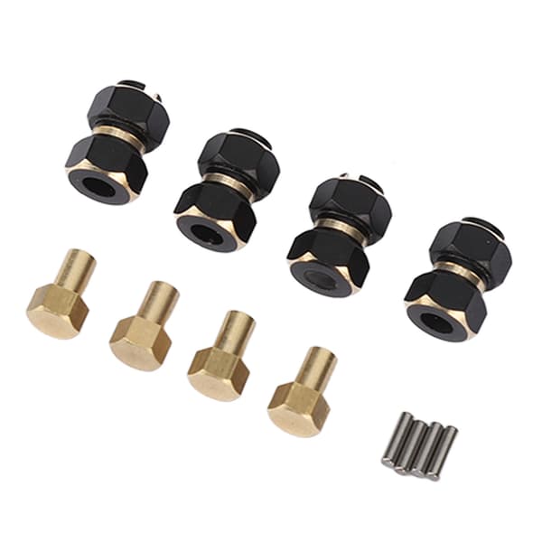 Traxxas Trx4m 1/18 RC Crawler 10mm Mässing Hjul Hex Mutter Förlängning Hex Drive Adapter