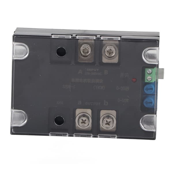 Soft Start Controller Aluminium Base Enkeltfaset 2-faset Motor Industriel Kontrolmodul