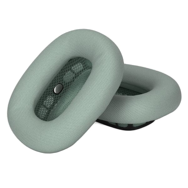Airpod MAX Hodetelefon Erstatning Myke Memory Foam Protein Lær Øreputer Øreputer Grønn