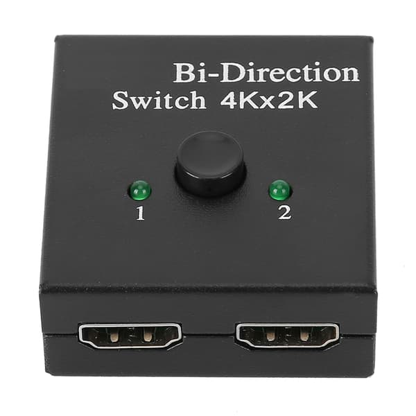 HDMI BiDirection Converter Switcher Splitter 1 Input 2 Output Video Adapter Sort