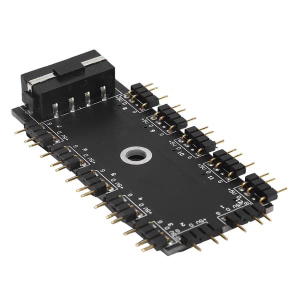 11-vejs Splitter Hub 3PIN ARGB Interface Extender RGB LED Kontrolenhed Tilbehør 5VIDE Interface