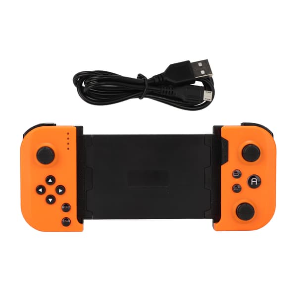 Trådløs Mobil Spilcontroller Ergonomisk Udtrækkelig Gamepad til Android