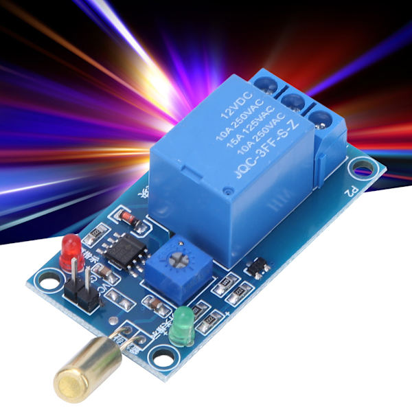SW 520 Vippesensor 12VDC Relémodul Vippe Dump Beskyttelse Alarm Trigger Utstyr
