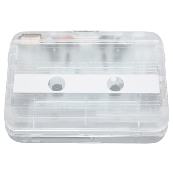 TON007B Bluetooth Kassettspiller Auto Reverse Stereo Hodetelefon Hvit