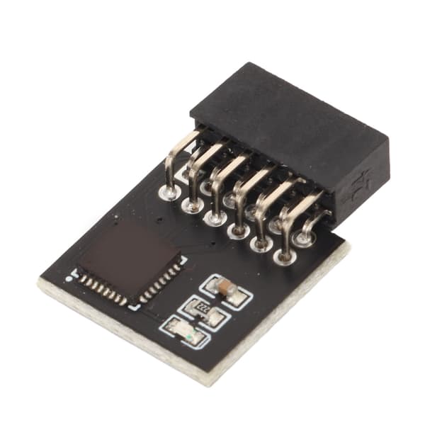 TPM 2.0 SPI-modul Stabil Høj Sikkerhed Holdbart Materiale 12-Pin SPI-modul til MSI Bundkort DDR4 Hukommelse