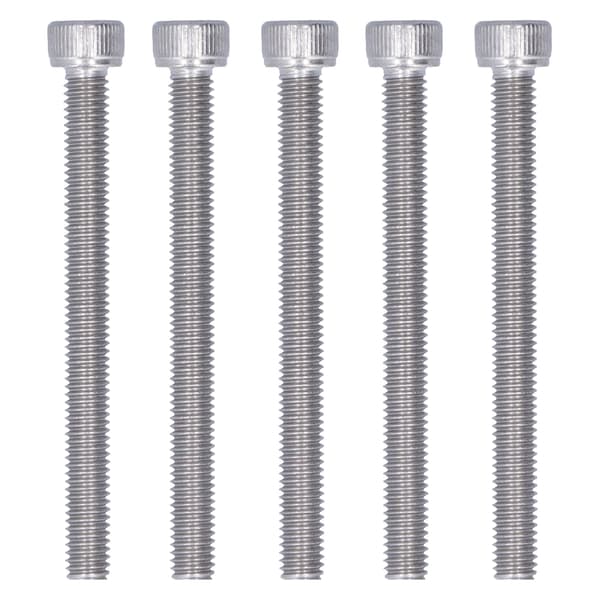 30 stk. A2 70 304 Rustfrit Stål Sekskantbolt Socket Cap Hoved Skrue M6x65 Marine Grade Fastgørelseshardware