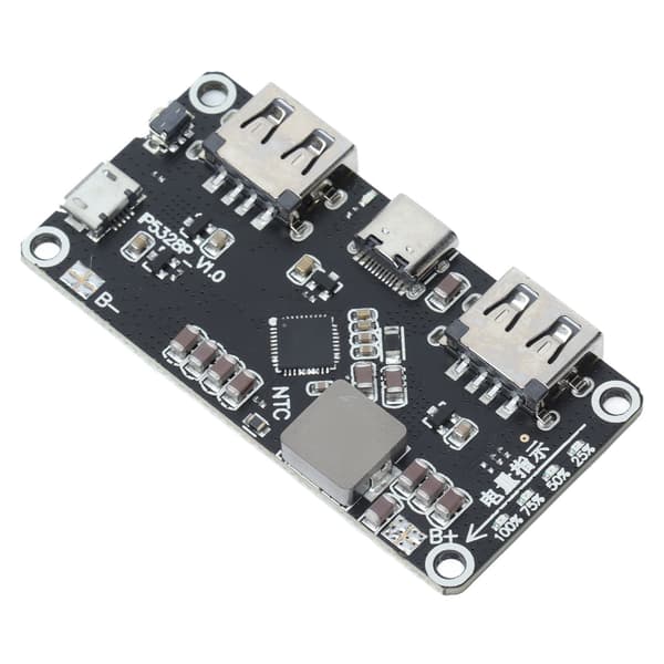 IP5328P Batteri Hurtigopladningsmodul Boost Sæt 3.7V til 5V 9V 12V