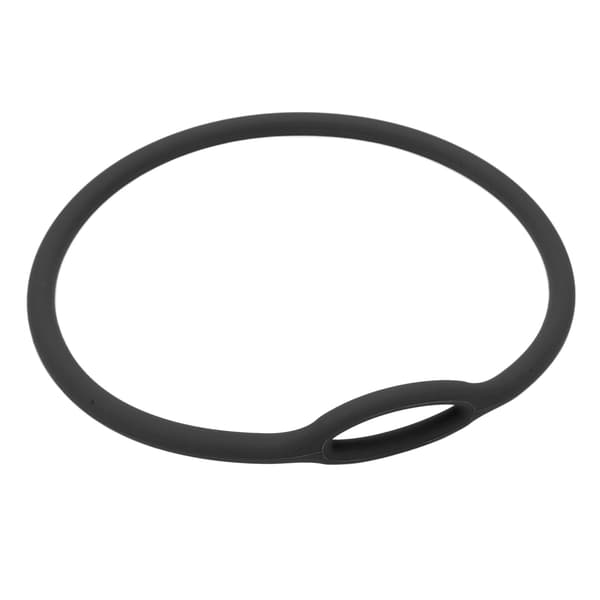 Silikoninen sukellusregulaattorin kaulakorun pidike, sukellustarvikkeet, musta, 62 cm