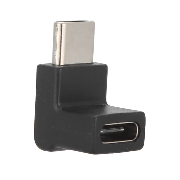 Vertikal Armbåge Typ C Hane till Hona USB 3.1 Adapter för Telefoner Surfplattor Bärbara datorer