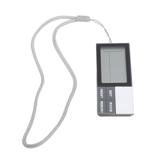 Mini Digital LCD Skritteller Bærbar 3D Gå Stegteller