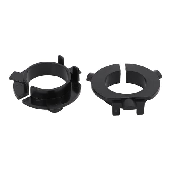2 STK LED-frontlyktbaseholdere Lavt strømforbruk Profesjonell design Enkel installasjon ABS-materiale