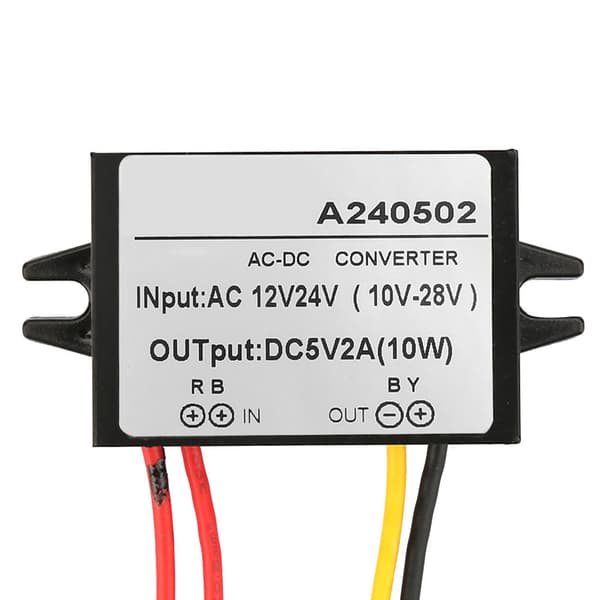 AC til DC Buck Converter 12V 24V til 5V Strømforsyningsmodul