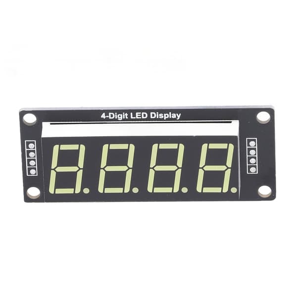 4 kpl LED-segmenttinäyttömoduuli, 4 bittiä, 7 segmenttiä, 0,56 tuumaa MRA172C valkoinen piirilevykellomoduuli
