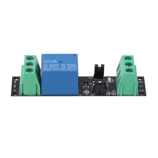Relæ Høj Niveaudriver Modul Enkelt 3V Isoleret Drev Kontrolkort Elektronisk Komponent