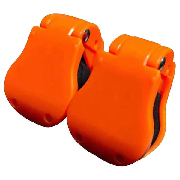 Multifunktionel stangholder Elastisk fiskestangsholderrem Orange