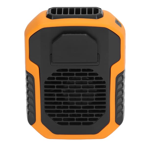 Mini USB Genopladelig Clip Fan 6000mAh 5V 2A 3 Hastighed Bærbar Orange Arbejdsventilator