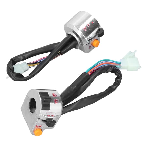 Par Motorcycle Styre Switch Samling Universal til 50cc 22mm Styre Greb Scooter Skivebremse