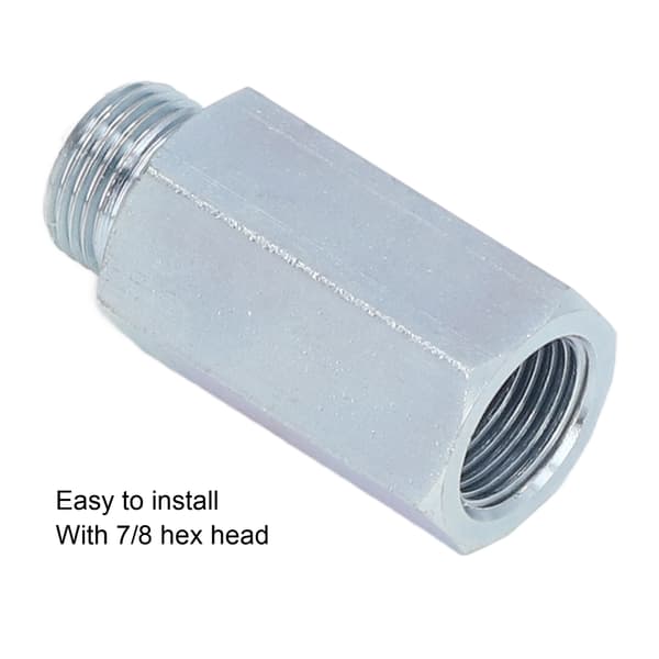 O2 Oksygensensor Forlengeradapter for Eksos - M18x1.5 Forlengerskive (1 stk)