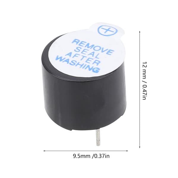 10 stk. 5V Lang Lyd Elektromagnetisk Summer Direkte Indsætning SOT Rør