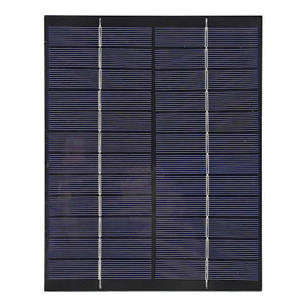 5.2W 12V Mini Solpanel Polykristallint Kisel DIY Modulsystem 5521 DC-utgång