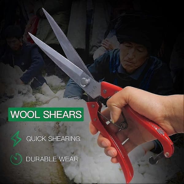 Sheep Shears Wool Scissors for Goat Scissors Garden Clipping Tool Spring Scissors Pet Clipping Accessories
