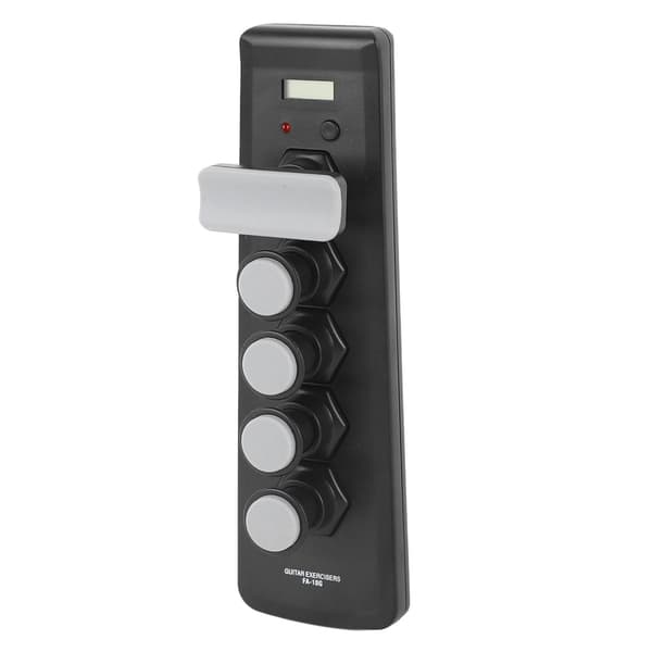 Gitarrackordtränare Fingerstärkare Digital Display Gitarr Nybörjare Träningsredskap Fingertränare