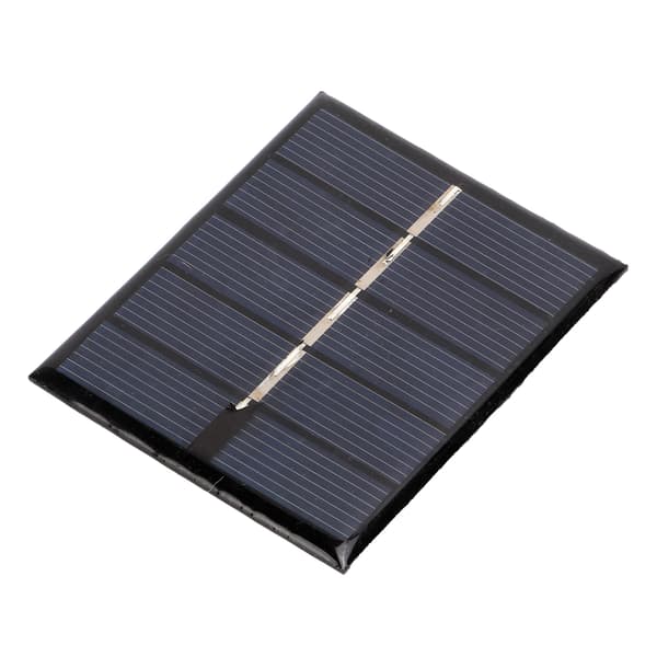 2 stk. 0,5W 2,5V Bærbar Polysilisium Solcellepanel Lader for Lavenergienheter