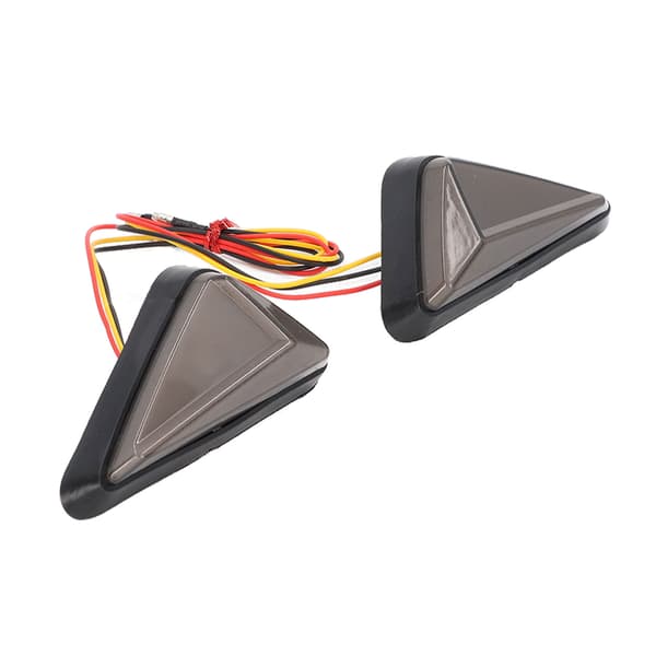 2 stk. Motorcykel LED Blinklys Flush Mount Indikator Blinker Universal Motorcykel
