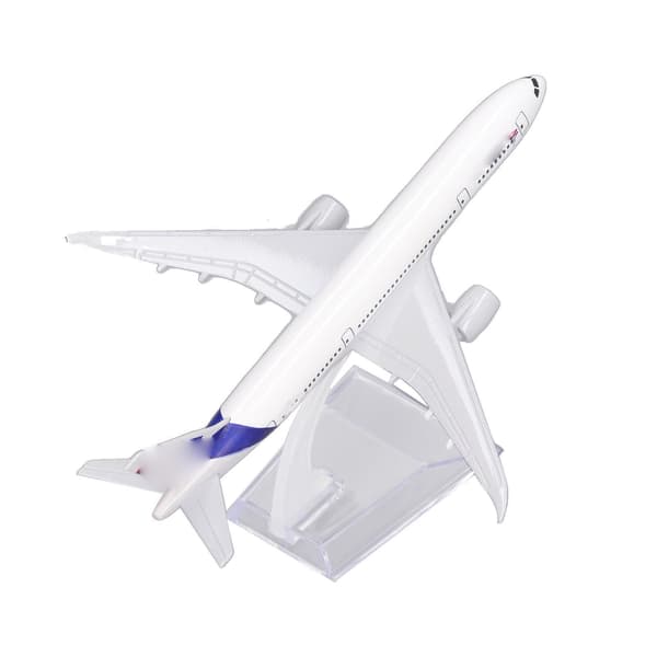 787 Flymodel Legering Boligdekoration Præcise Detaljer Simuleret Fly med Base
