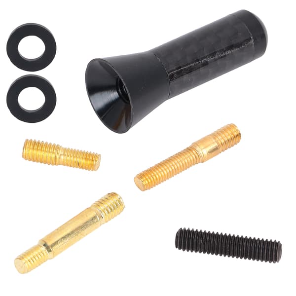 3,5 cm 3,55 cm Antenn Kort Aluminiumlegering Kolfiber Bilmodifiering Universal