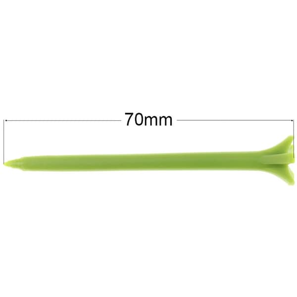 30 stk. tilfældig farve 70 mm Zero Friction 5 Prong Claw Tees