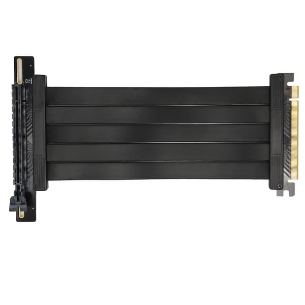 PCIe 4.0 X16 Riser-kabel 90 graders höghastighets GPU-förlängningsadapter svart