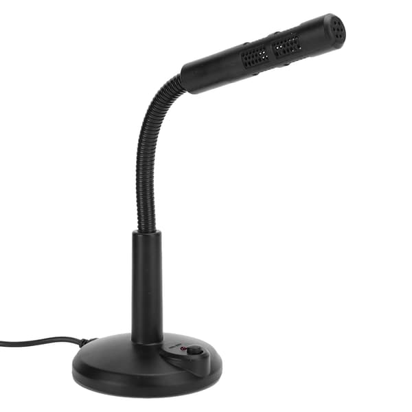 USB-mikrofon Justerbar slange Stasjonær PC Direkte sending Forretningskontor Gaming M-309
