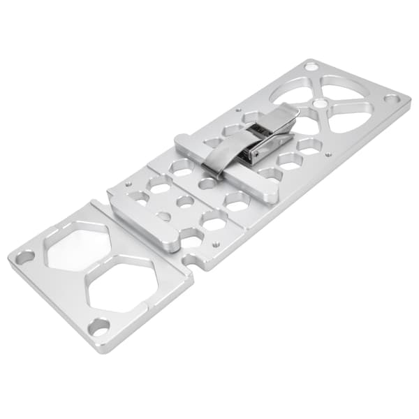 90 Graders Styreskinneklemme Aluminiumlegering Rustfrit Stål Rundsav Tilbehør DIY