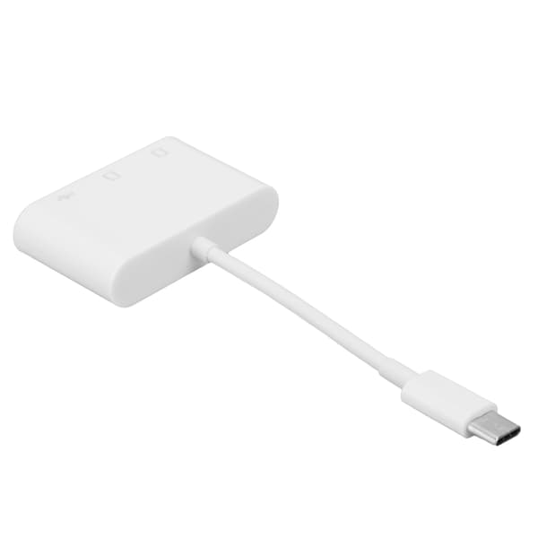 3 i 1 Typ C Minneskortläsare USB Hub Adapter för Laptop Telefon Dataöverföring