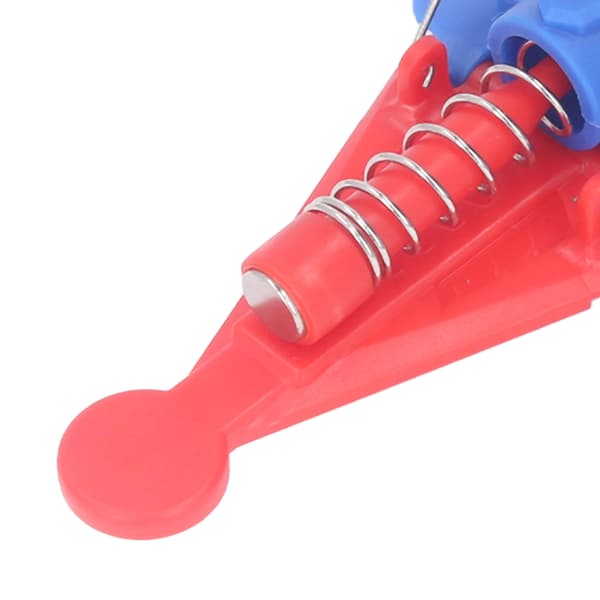 Blåt Web Launcher Legetøjssæt til Børn med 3 Sugekop String Launchere