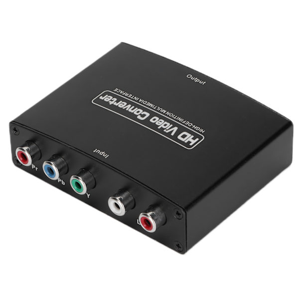 YPBPR till HDMI-omvandlare Justerbart multimediagränssnitt Videoadapter