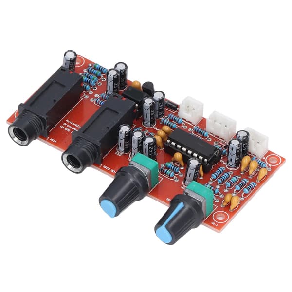 PT2399 Digital Mikrofonforstærker Modul Karaoke Audio Efterklangskort DC12‑24V