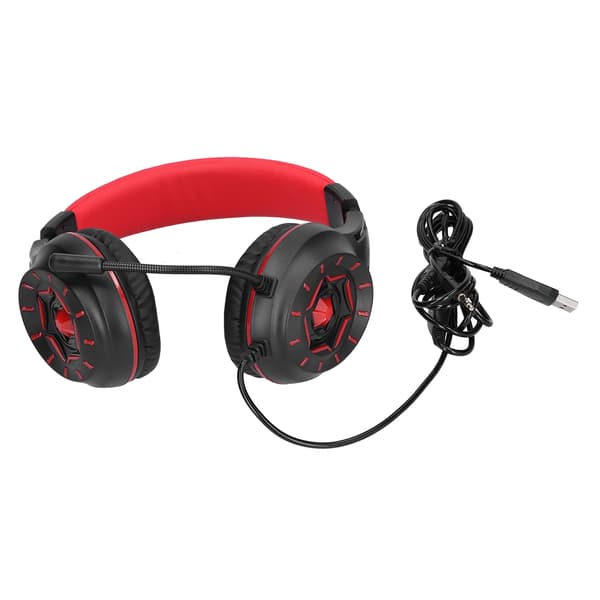 G315 Gaming Headset 3,5 mm Kablet LED Støjreducerende Mikrofon