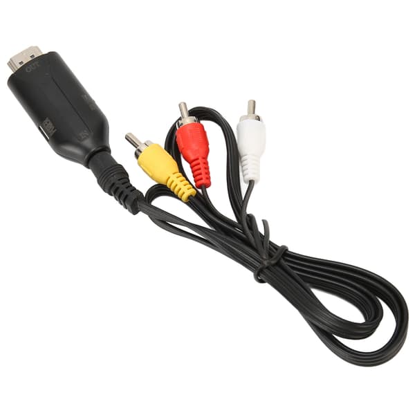 RCA til HDMI Konverter 1080P 720P AV CVBS Adapter til PS2 PS3 Xbox STB VCR DVD