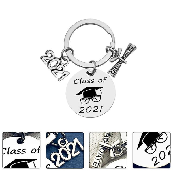 1 stk Nice Holdbar Graduation Key-chain Pendant Graduation Key-chain For Child Son
