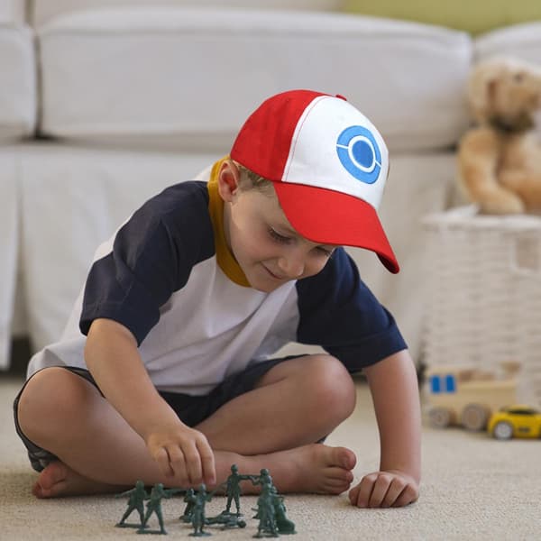 Broderet Baseballkasket med Anime-Figur