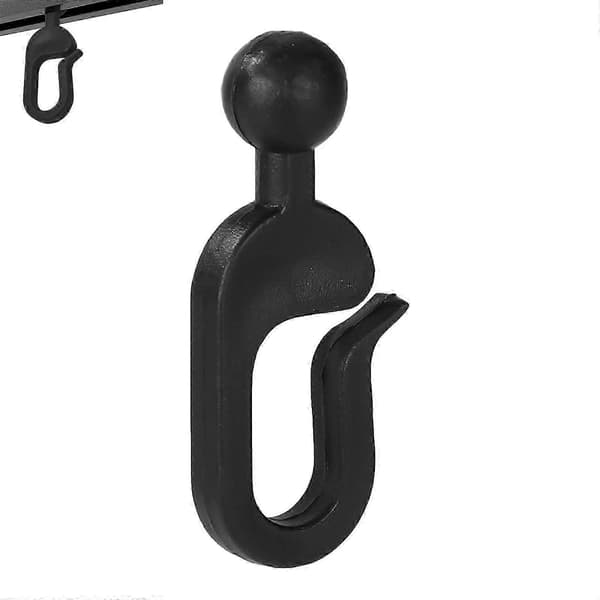 50 stk. paviljonggardinkroker, rustfrie erstatningsdeler til paviljong 100pcs