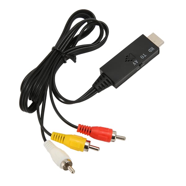HDMI til RCA-omformer Profesjonell 720P til 1080P utgangsstøtte