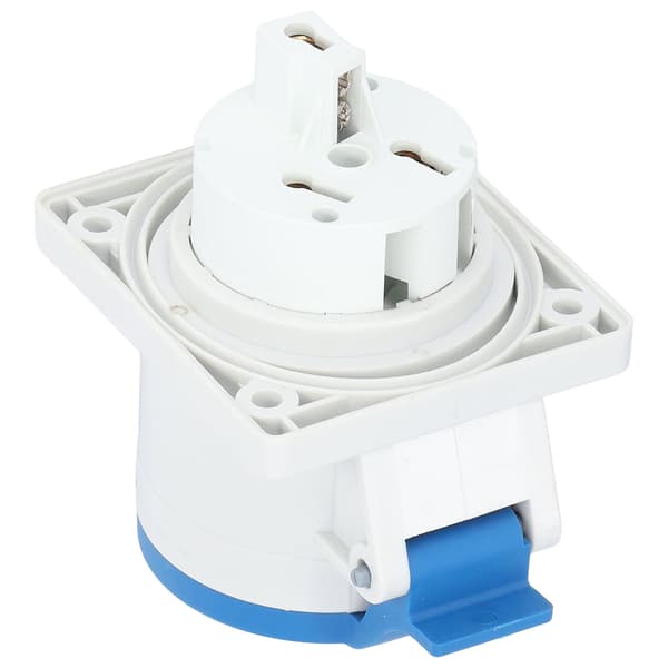 3-polig 2P+E Industrikontakt IP44 Vattentät Infälld Montering Aviation Socket AC 220-240V 32A