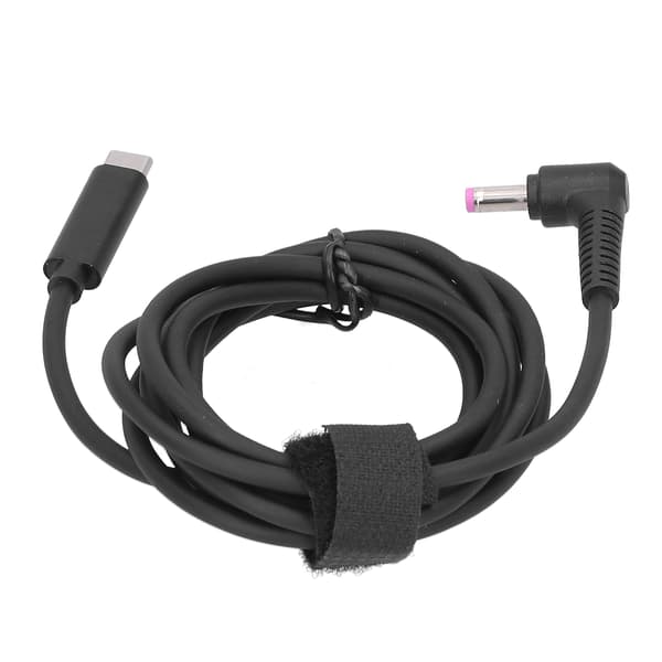 DC 4.8 x 1.7mm Han Type C Opladerkabel Adapter til Notebook